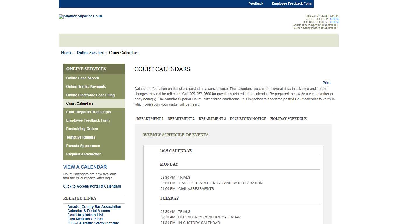 The Superior Court of California